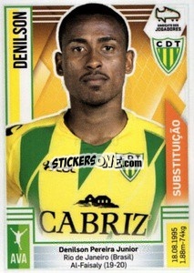 Sticker Denilson - Futebol 2019-2020 n. 289bis - Panini