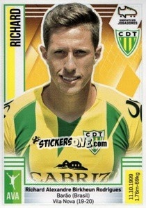 Sticker Richard - Futebol 2019-2020 n. 290 - Panini