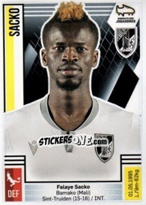 Sticker Sacko - Futebol 2019-2020 n. 293 - Panini