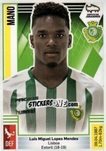 Cromo Mano - Futebol 2019-2020 n. 310 - Panini