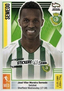 Sticker Semedo - Futebol 2019-2020 n. 316 - Panini
