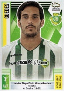 Figurina Guedes - Futebol 2019-2020 n. 323 - Panini