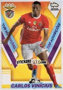 Sticker Carlos Vinícius - Futebol 2019-2020 n. 326 - Panini
