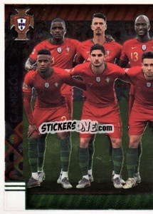 Sticker Equipa Portugal (Puzzle 1) - Futebol 2019-2020 n. 357 - Panini