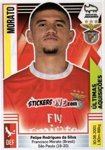 Cromo Morato (Benfica) - Futebol 2019-2020 - Panini