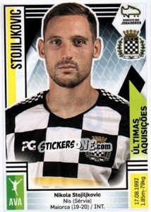 Sticker Stojiljkovic (Boavista) - Futebol 2019-2020 - Panini