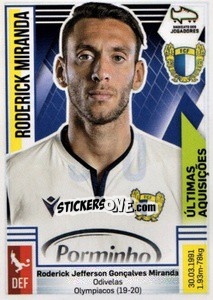 Sticker Roderick Miranda (Famalicão) - Futebol 2019-2020 - Panini