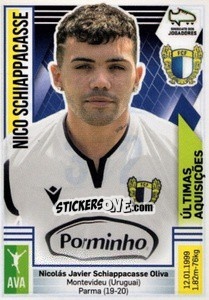 Sticker Nico Schiappacasse (Famalicão) - Futebol 2019-2020 - Panini