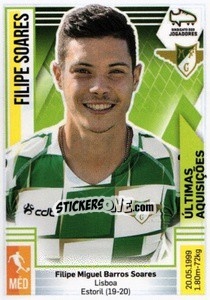 Sticker Filipe Soares (Moreirense) - Futebol 2019-2020 n. 376 - Panini