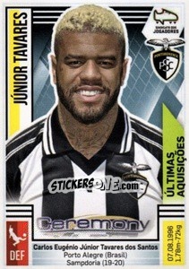 Sticker Júnior Tavares (Portimonense) - Futebol 2019-2020 n. 378 - Panini