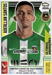 Sticker Aderllan Santos (Rio Ave) - Futebol 2019-2020 - Panini
