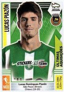 Sticker Lucas Piazón (Rio Ave) - Futebol 2019-2020 - Panini