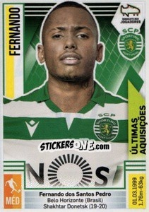 Sticker Fernando (Sporting) - Futebol 2019-2020 - Panini