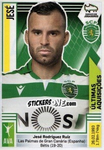 Sticker Jesé (Sporting) - Futebol 2019-2020 n. 389 - Panini