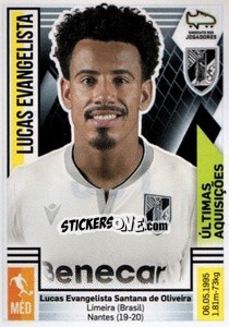 Sticker Lucas Evangelista (V.Guimarães) - Futebol 2019-2020 - Panini