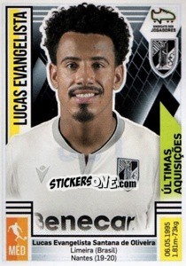 Sticker Lucas Evangelista (V.Guimarães) - Futebol 2019-2020 n. 391 - Panini
