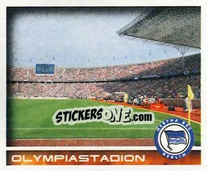 Sticker Olympiastadion - Stadion - German Football Bundesliga 2000-2001 - Panini