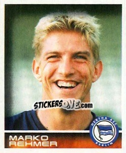 Sticker Marko Rehmer - German Football Bundesliga 2000-2001 - Panini