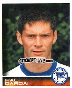 Sticker Pal Dardai - German Football Bundesliga 2000-2001 - Panini