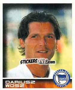 Cromo Dariusz Wosz - German Football Bundesliga 2000-2001 - Panini