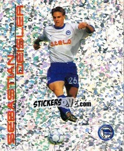 Cromo Sebastian Deisler - German Football Bundesliga 2000-2001 - Panini