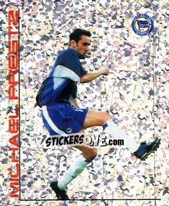 Sticker Michael Preetz - German Football Bundesliga 2000-2001 - Panini