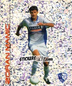 Sticker Zoran Mamic - German Football Bundesliga 2000-2001 - Panini