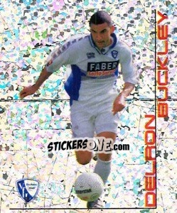 Cromo Delron Buckley - German Football Bundesliga 2000-2001 - Panini
