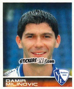 Sticker Damir Milinovic - German Football Bundesliga 2000-2001 - Panini