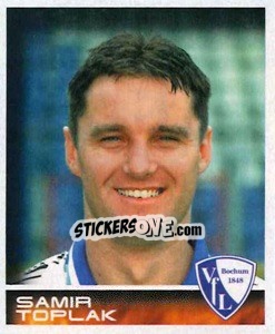 Cromo Samir Toplak - German Football Bundesliga 2000-2001 - Panini
