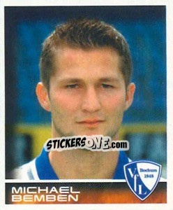 Sticker Michael Bemben - German Football Bundesliga 2000-2001 - Panini