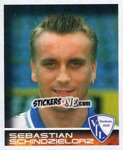 Sticker Sebastian Schindzielorz - German Football Bundesliga 2000-2001 - Panini