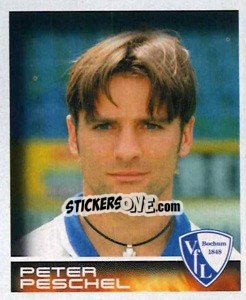 Sticker Peter Peschel - German Football Bundesliga 2000-2001 - Panini