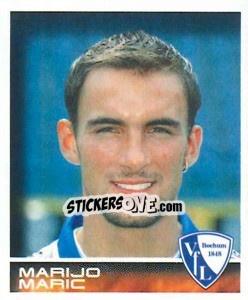 Sticker Marijo Maric - German Football Bundesliga 2000-2001 - Panini