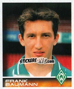 Sticker Frank Baumann - German Football Bundesliga 2000-2001 - Panini