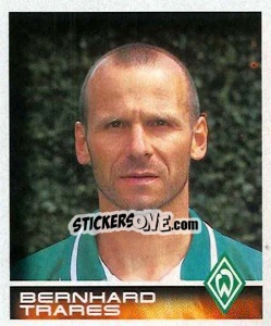 Cromo Bernhard Trares - German Football Bundesliga 2000-2001 - Panini