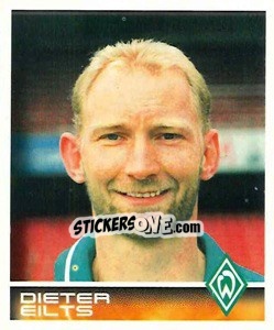 Sticker Dieter Eilts - German Football Bundesliga 2000-2001 - Panini