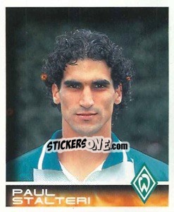 Sticker Paul Stalteri - German Football Bundesliga 2000-2001 - Panini