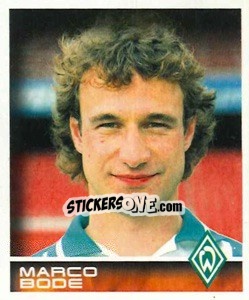 Sticker Marco Bode - German Football Bundesliga 2000-2001 - Panini