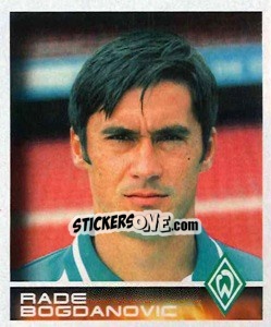 Sticker Rade Bogdanovic - German Football Bundesliga 2000-2001 - Panini