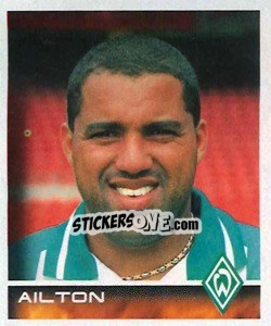 Sticker Ailton - German Football Bundesliga 2000-2001 - Panini