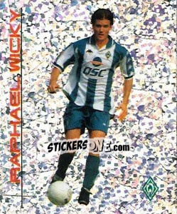 Sticker Raphael Wicky - German Football Bundesliga 2000-2001 - Panini