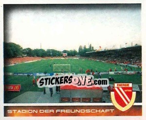 Figurina Stadion der Freundschaft - Stadion - German Football Bundesliga 2000-2001 - Panini