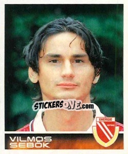 Sticker Vilmos Sebok - German Football Bundesliga 2000-2001 - Panini