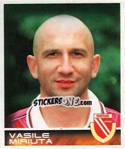 Sticker Vasile Miriuta - German Football Bundesliga 2000-2001 - Panini