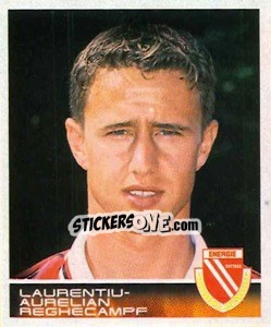 Cromo Laurentiu-Aurelian Reghecampf - German Football Bundesliga 2000-2001 - Panini