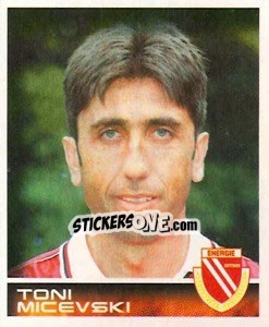Sticker Toni Micevski - German Football Bundesliga 2000-2001 - Panini