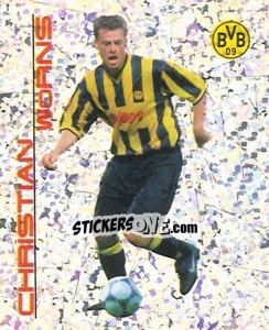 Sticker Christian Wörns - German Football Bundesliga 2000-2001 - Panini