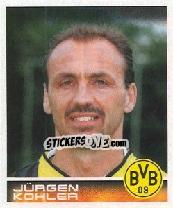 Sticker Jürgen Kohler - German Football Bundesliga 2000-2001 - Panini
