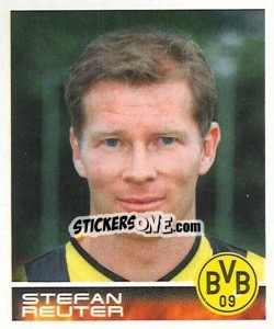 Sticker Stefan Reuter - German Football Bundesliga 2000-2001 n. 123 - Panini